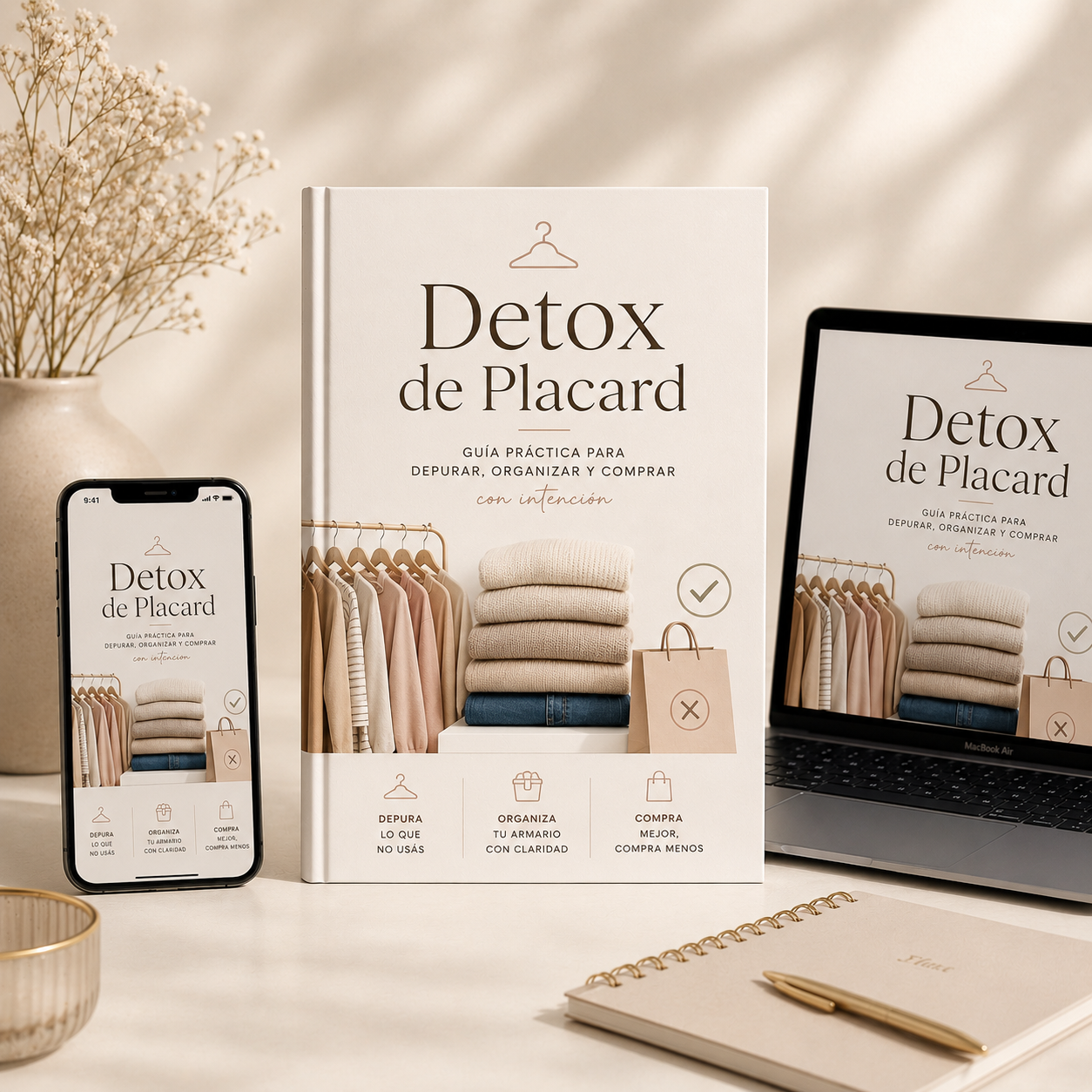 🗂️ Detox de Placard: Quedate solo con lo que usás
