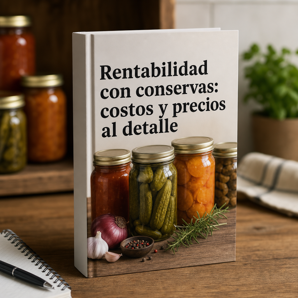 Rentabilidad con conservas: costos y precios al detalle