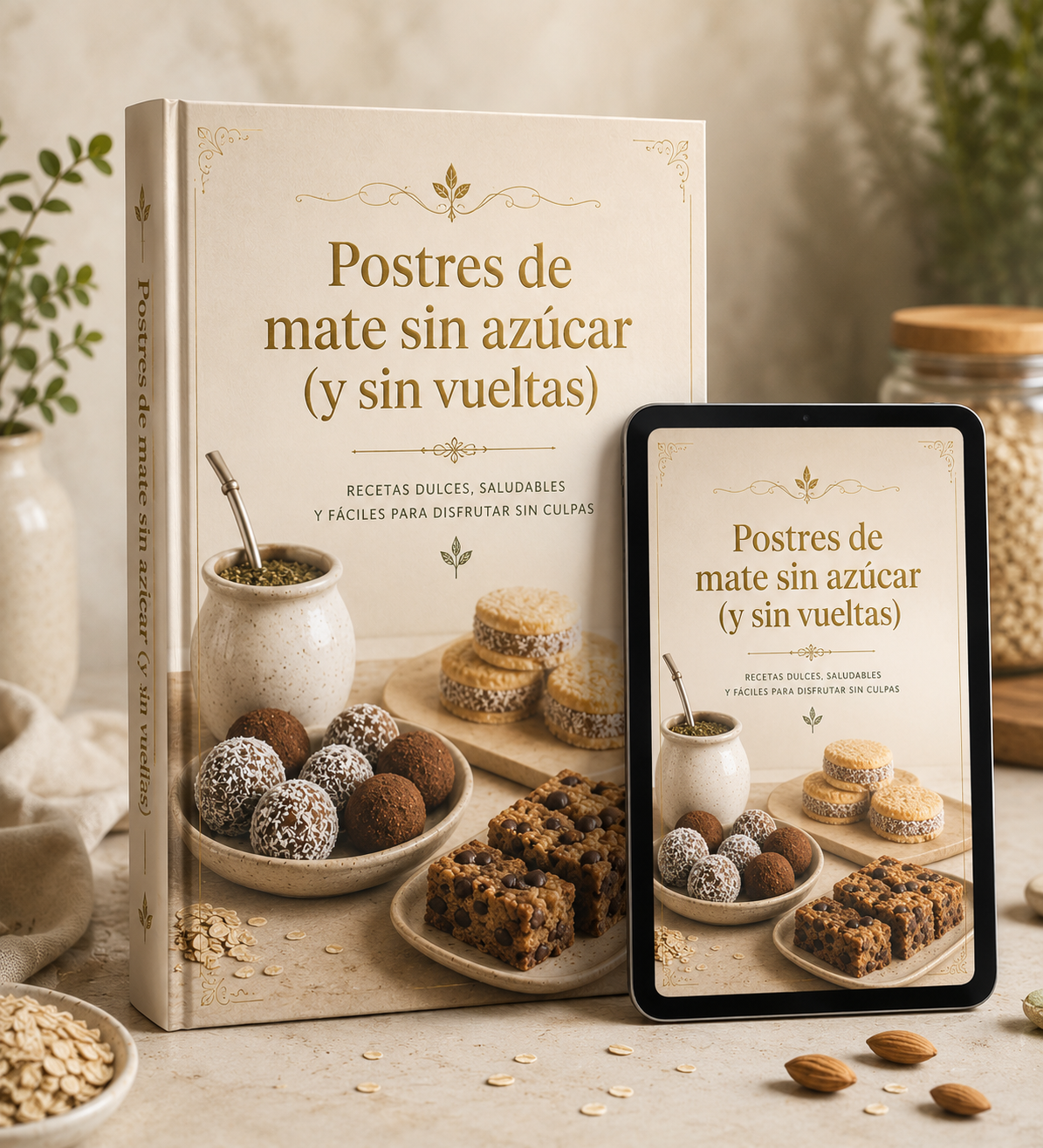 Postres de mate sin azúcar (y sin vueltas)