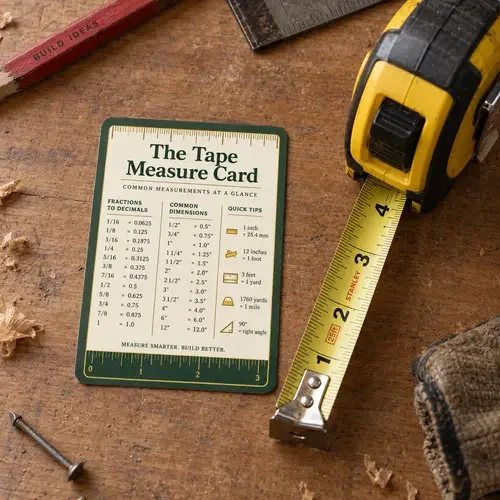 The Tape Measure Card