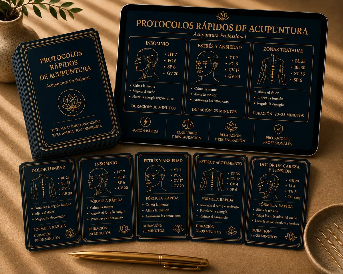 Bono Protocolos Rápidos de Acupuntura