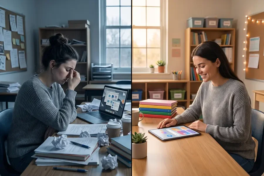 Before and after Done by Monday™