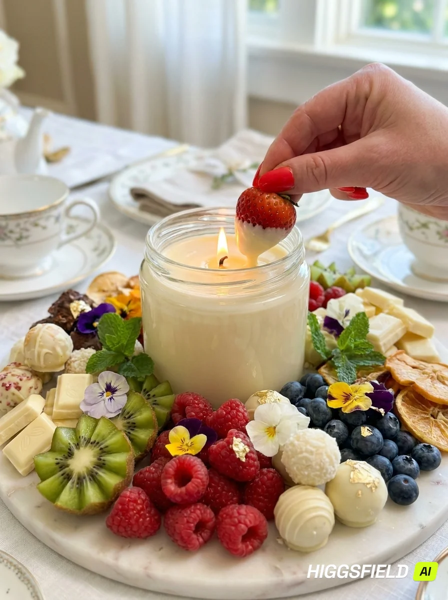 Bougie sucrée 4