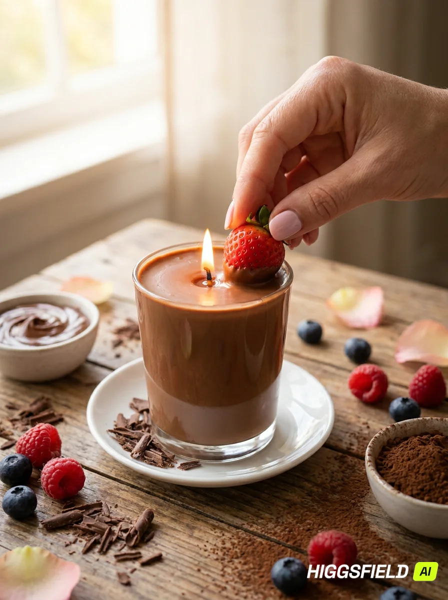 Bougie sucrée 2