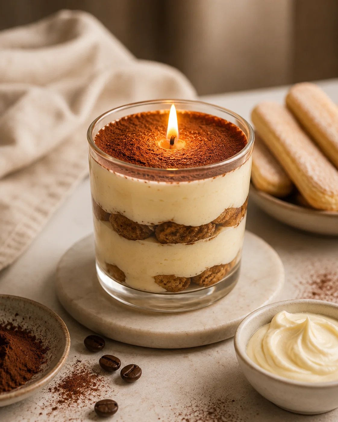 Bougie sucrée 5