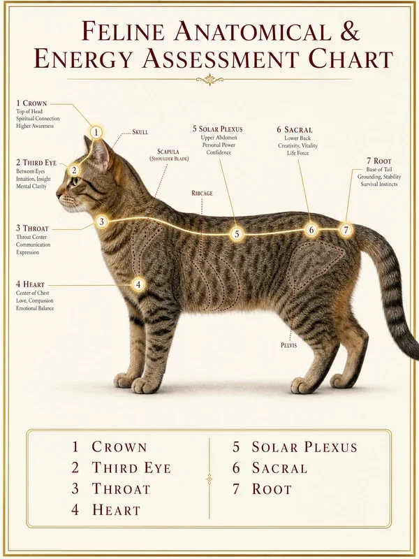 Cat Anatomical & Energy Assessment Chart preview