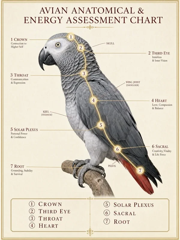 Bird Anatomical & Energy Assessment Chart preview