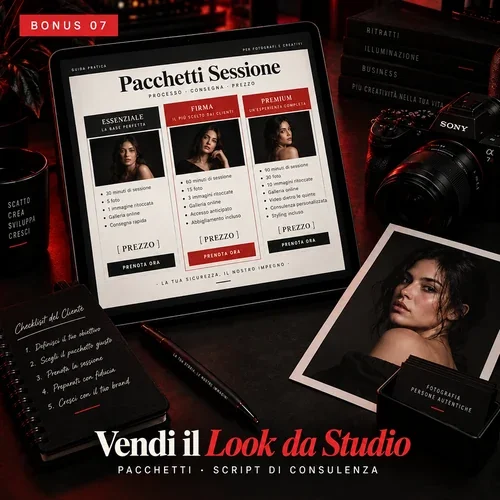 Vendi il look da studio