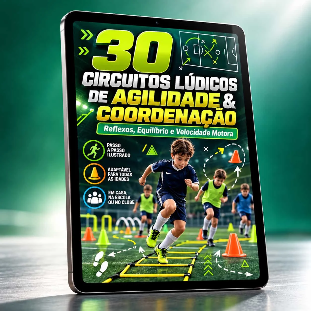 Bónus 2 - 30 Circuitos Lúdicos de Agilidade e Coordenação
