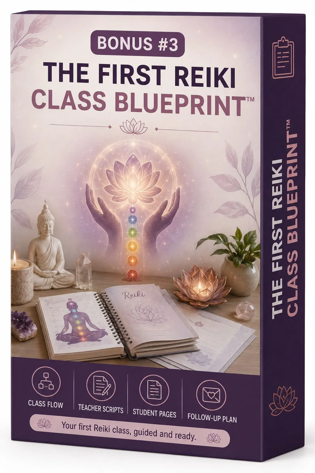 The First Reiki Class Blueprint™ printable bonus mockup
