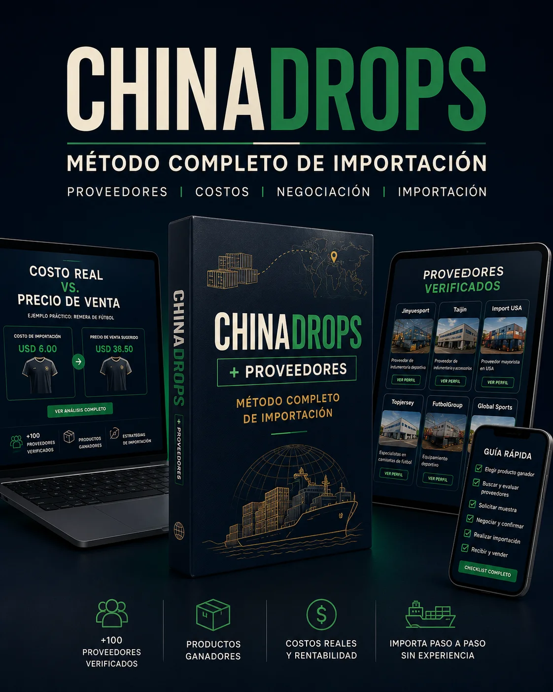 China Drops - portada del método