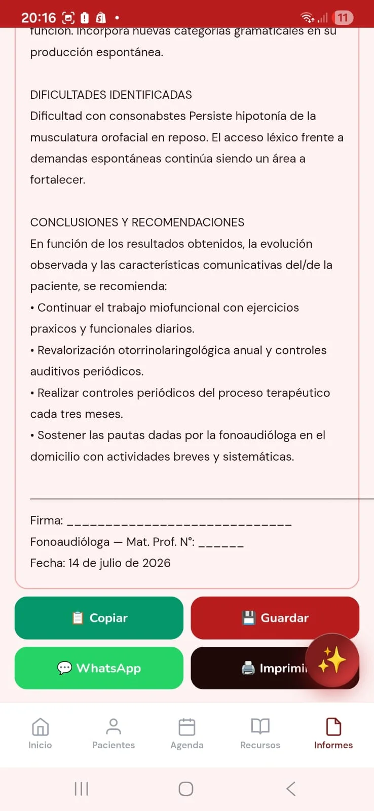 Fono Lista por dentro 16