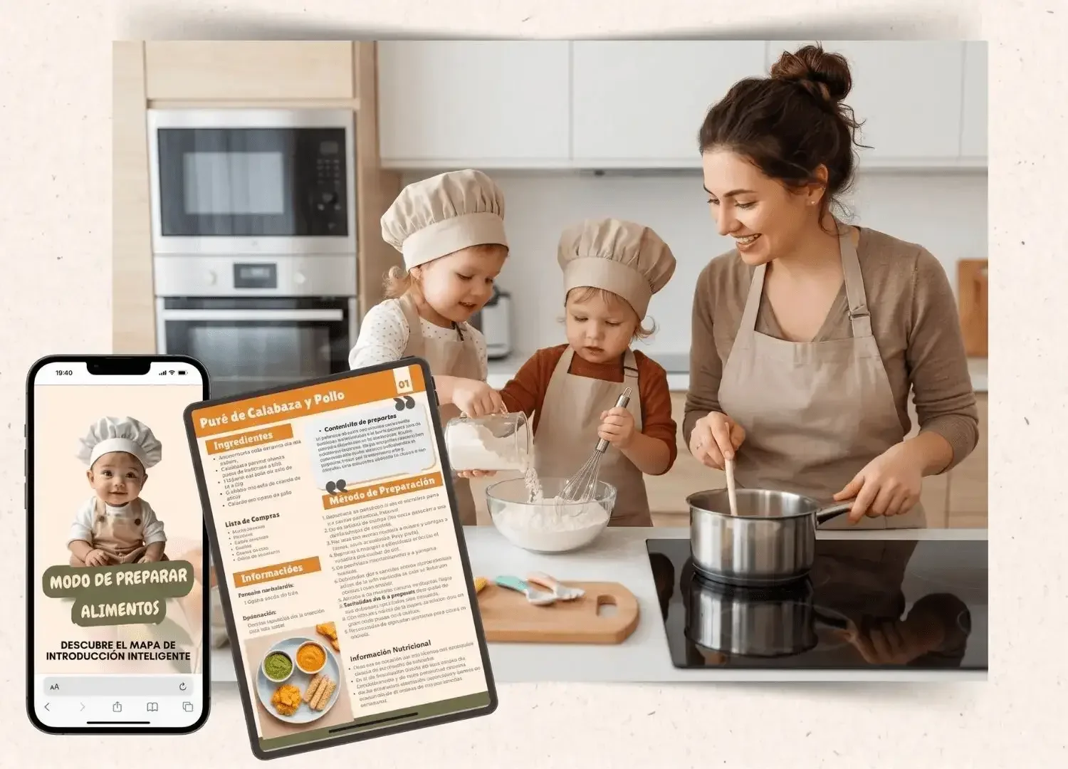 Modo de preparación de alimentos
