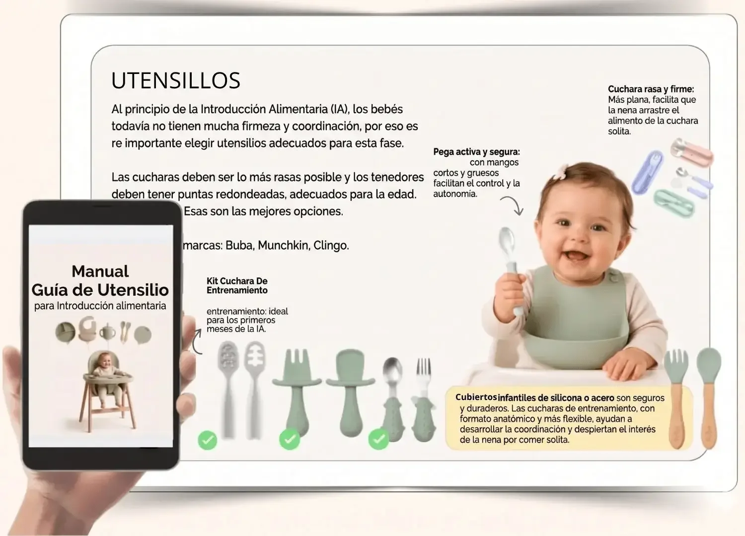 Utensilios recomendados