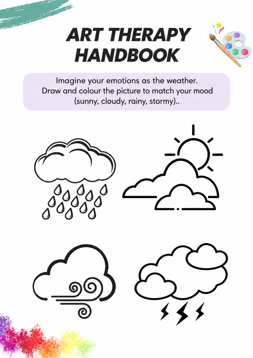 Activity from the Art Therapy Handbook