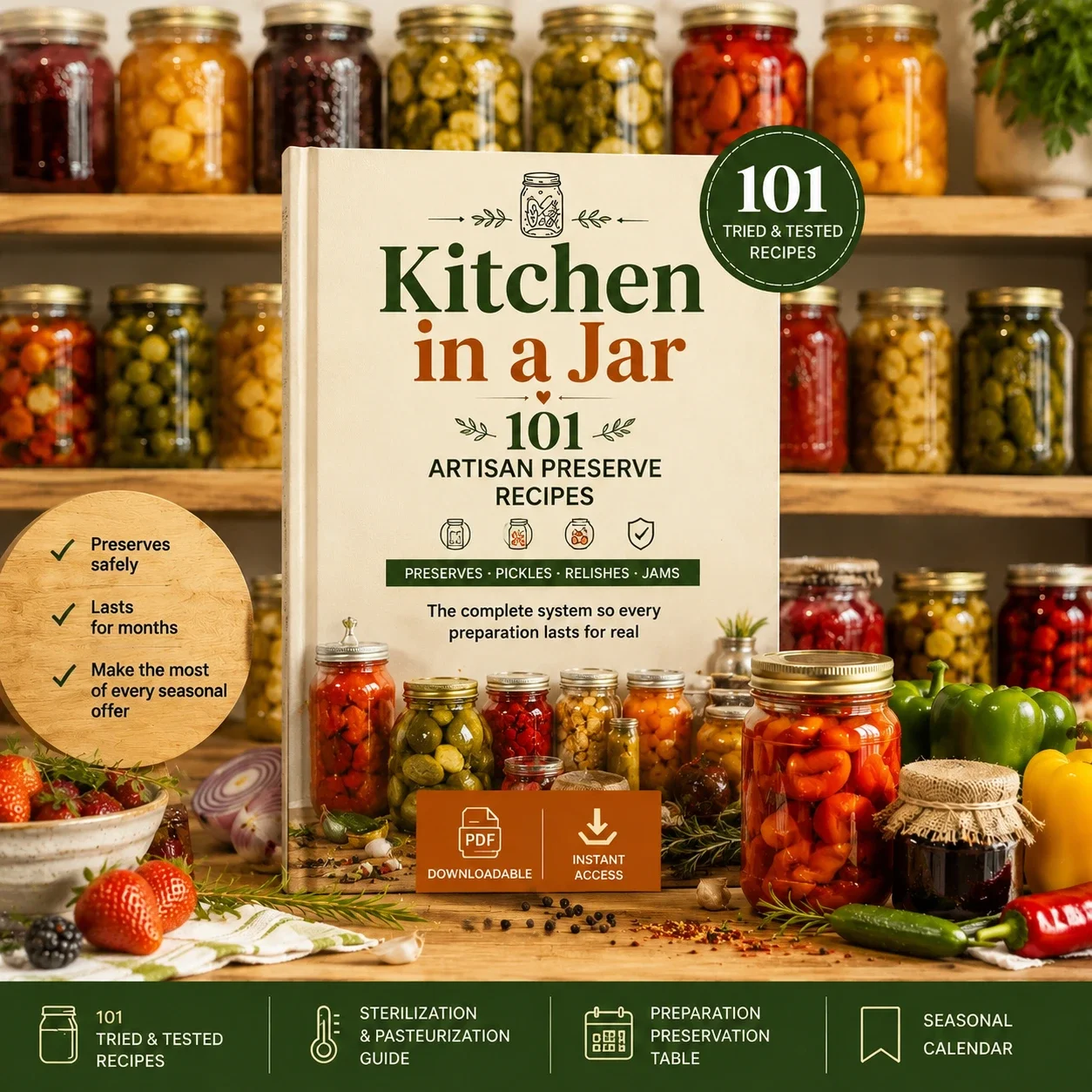 From throwing out food to having preserves for months