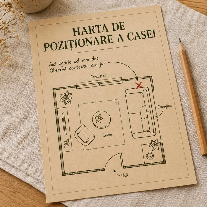 Harta de Poziționare a Casei