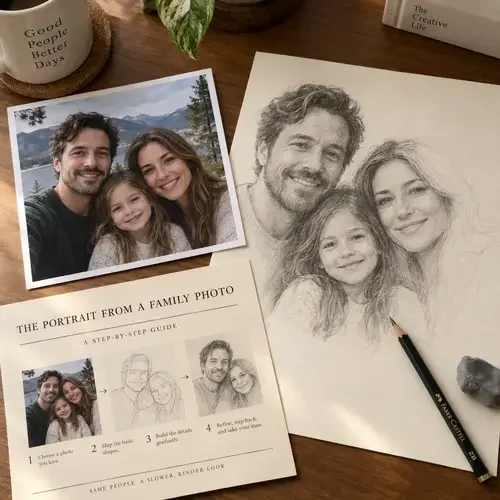 The Portrait from a Family Photo