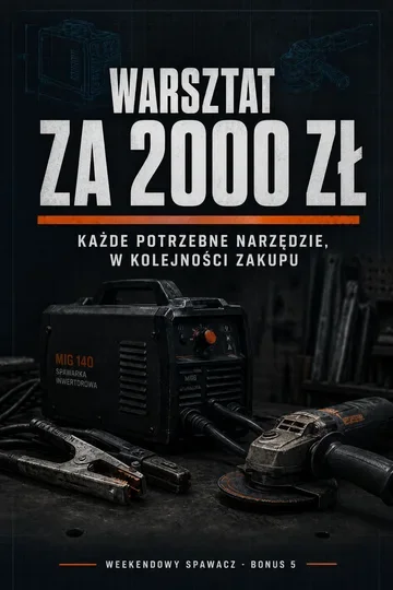 Okładka poradnika o tanim warsztacie