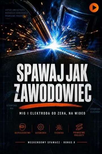 Okładka kursu spawania wideo dla początkujących