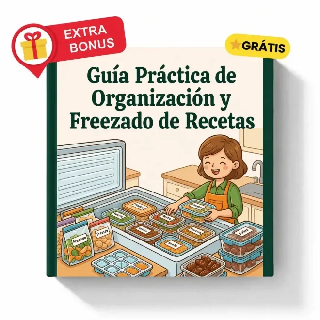 Bono 2 - Guía Práctica de Organización y Congelado de Recetas