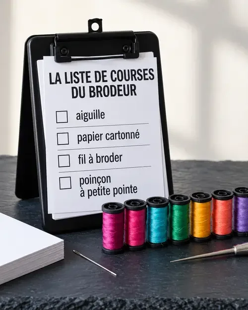 La Liste de Courses du Brodeur