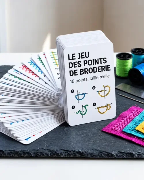 Le Jeu des Points de Broderie