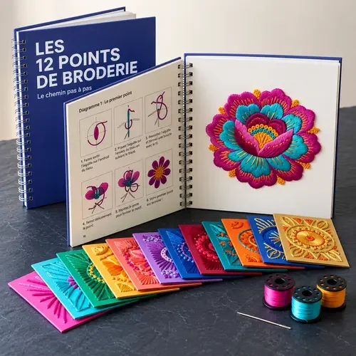 Les 12 Points de Broderie