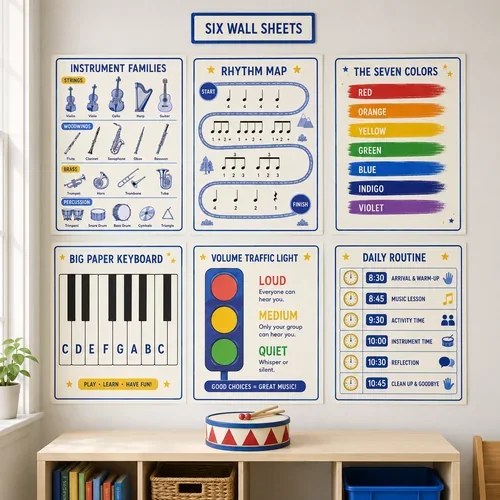 Six Wall Sheets