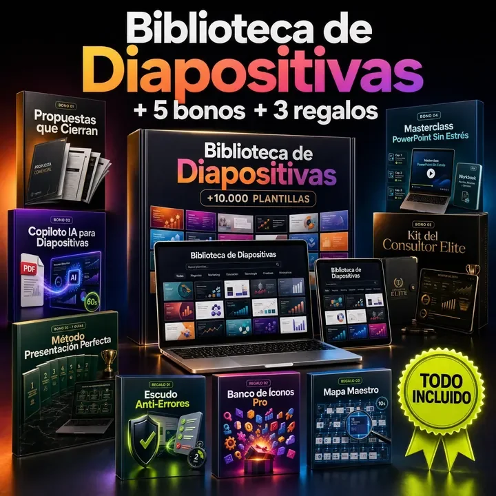 Biblioteca de Diapositivas con sus bonos