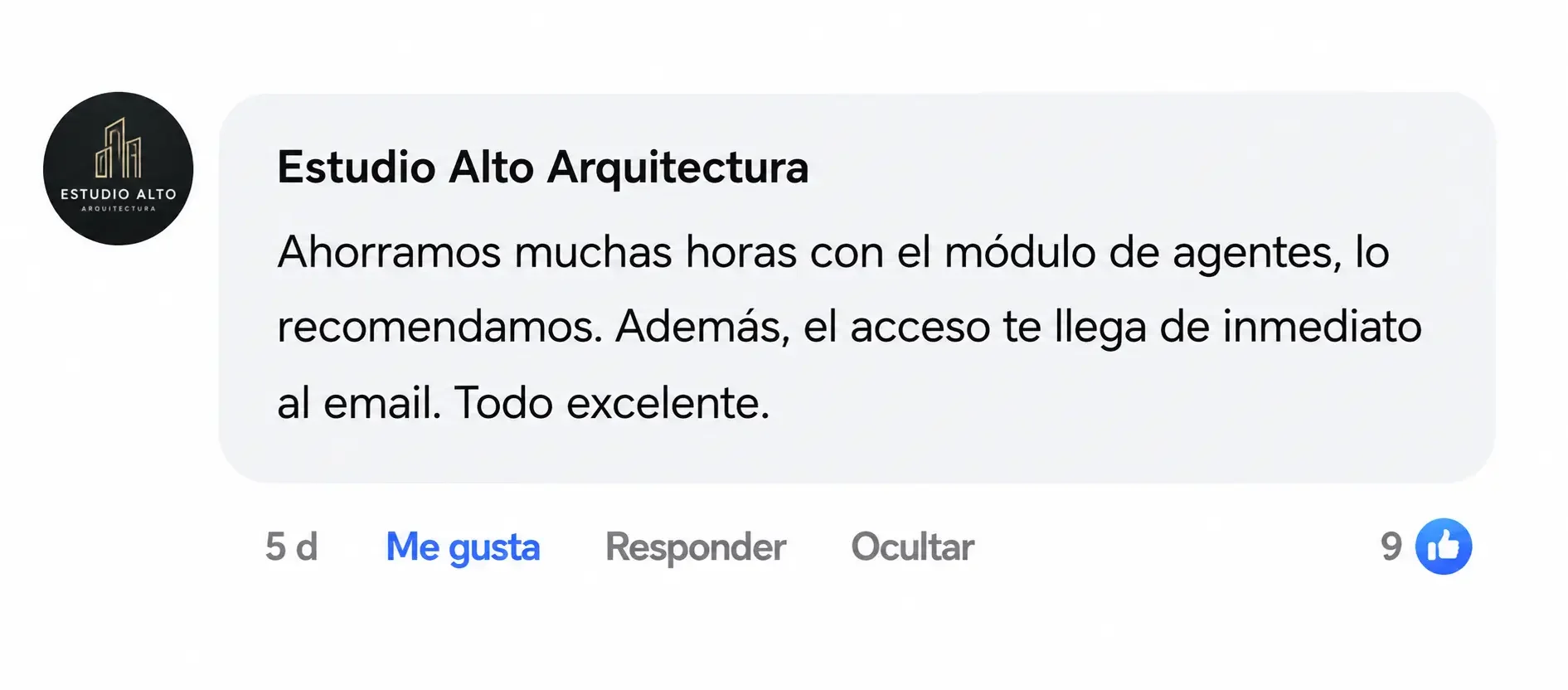 Testimonio de alumno del curso