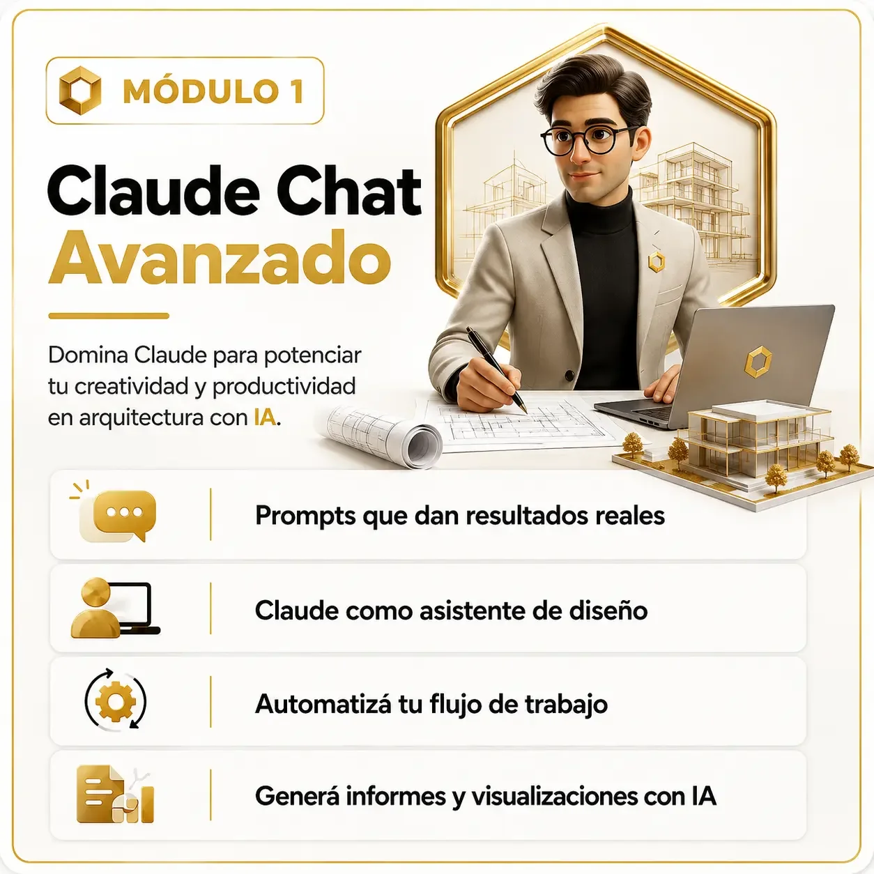 Módulo 1: Fundamentos de Claude Chat para Arquitectos