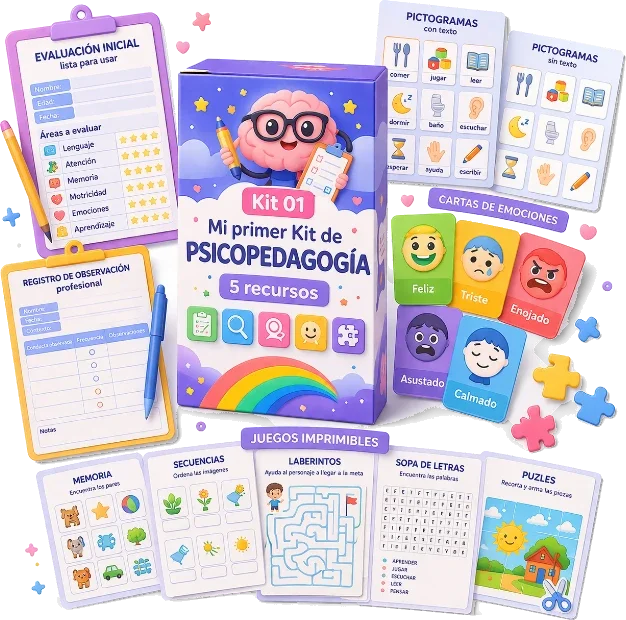 Mi Primer Kit de Psicopedagoga