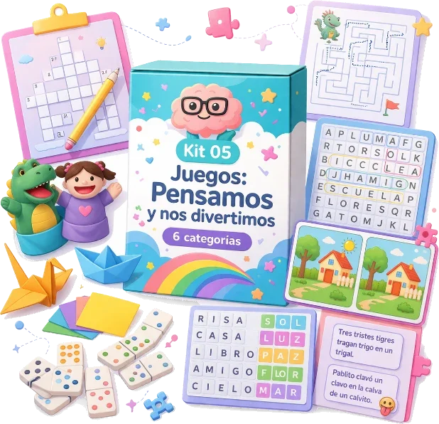 Juegos: Pensamos y nos Divertimos