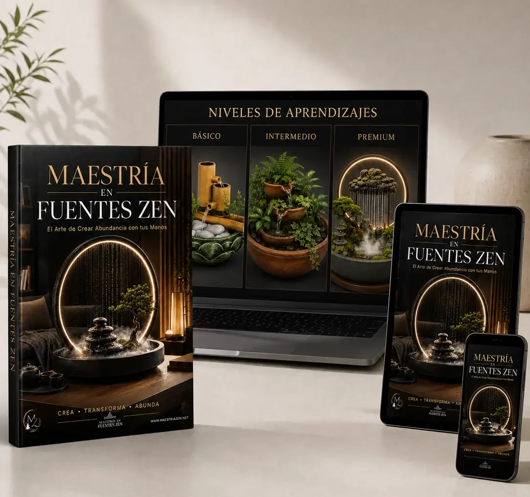 Maestría en Fuentes Zen - Guía completa