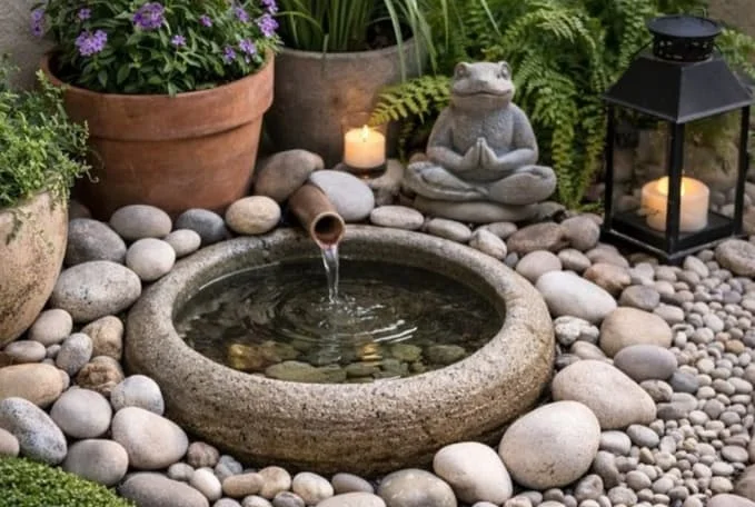 Fuente Zen creada por María