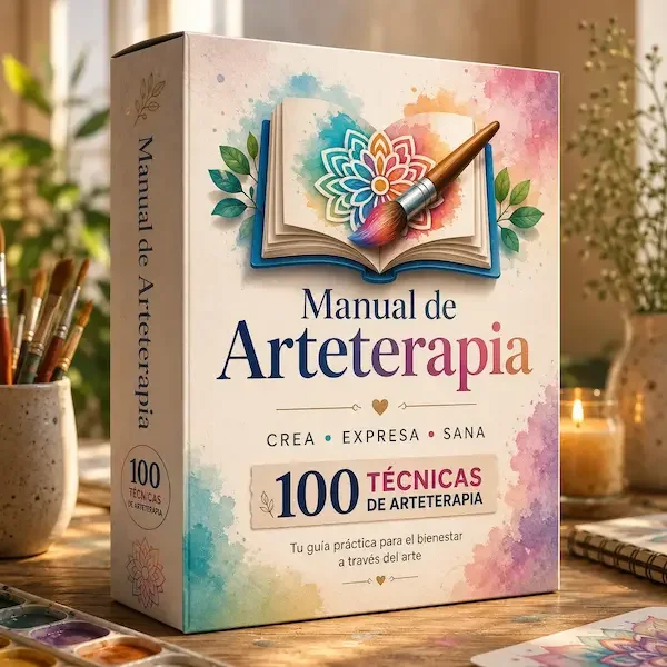 Mockup Arte-Terapia en Casa