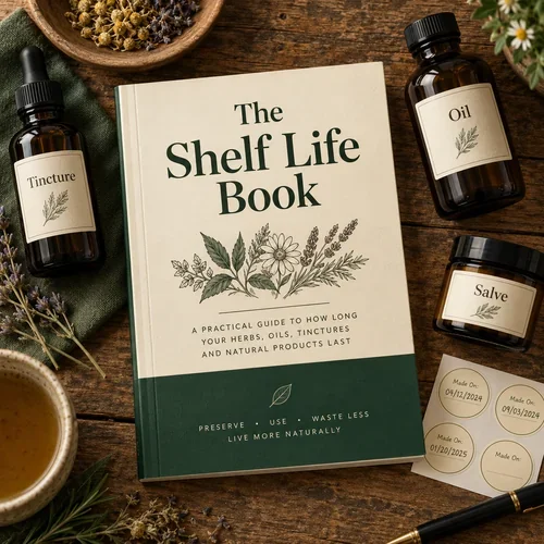The Shelf Life Book — how long remedies last and how to store them