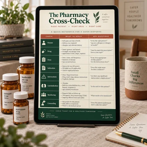 The Pharmacy Cross-Check — herb and medication interactions