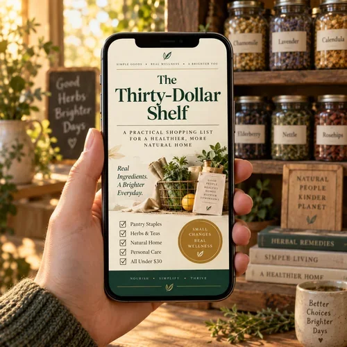 The Thirty-Dollar Shelf — your starter apothecary