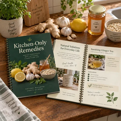 Kitchen-Only Remedies — 45 remedies made from the supermarket