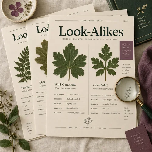 Look-Alikes — 20 useful plants and their toxic twins
