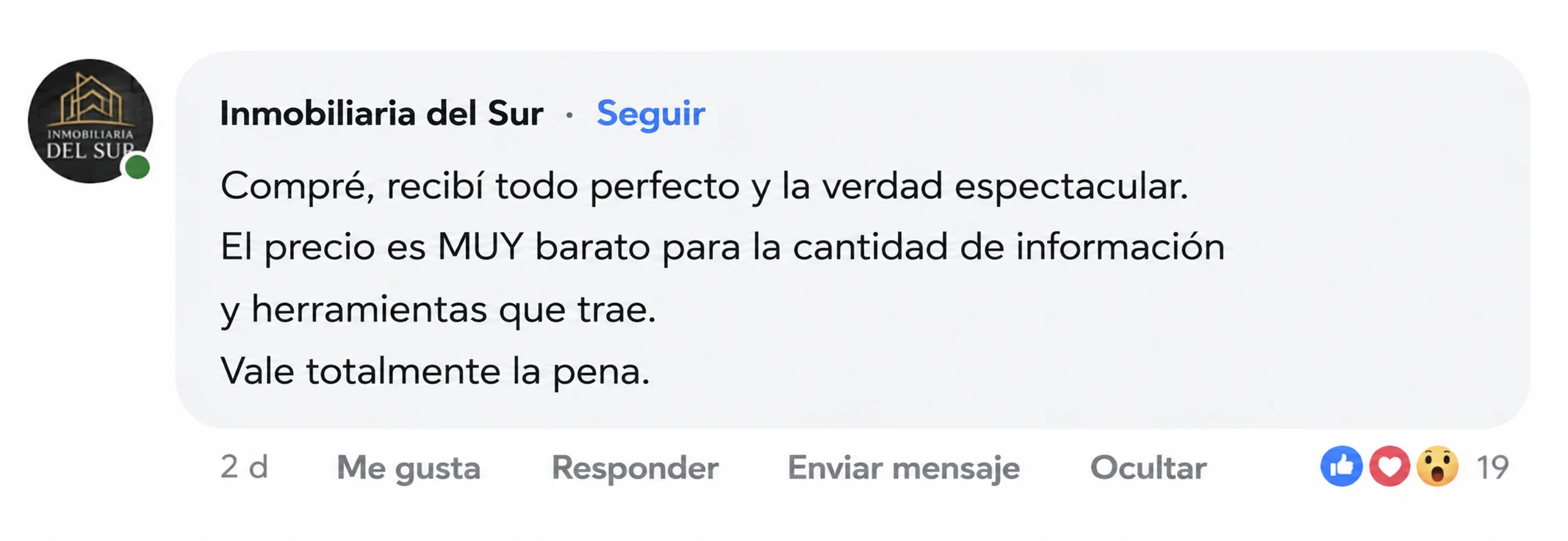 Testimonio alumno