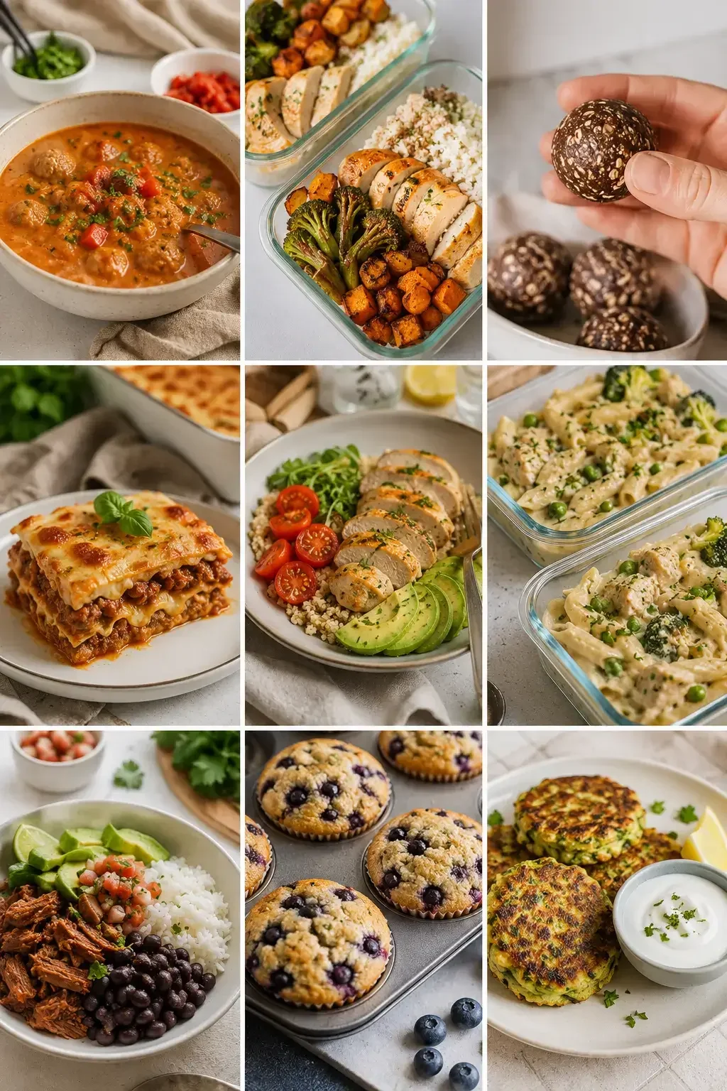 Recetas saludables para congelar