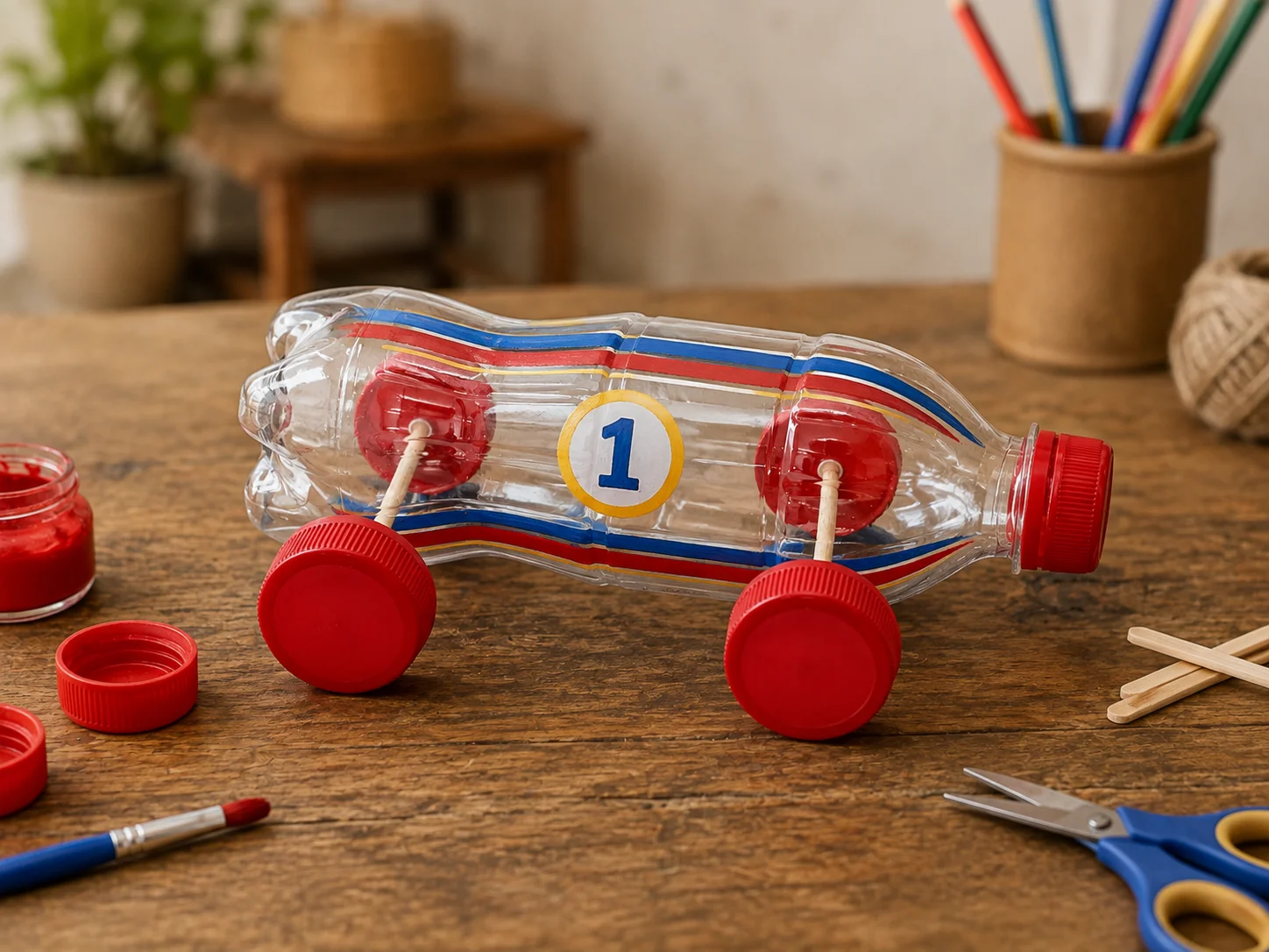 Creative recycling project