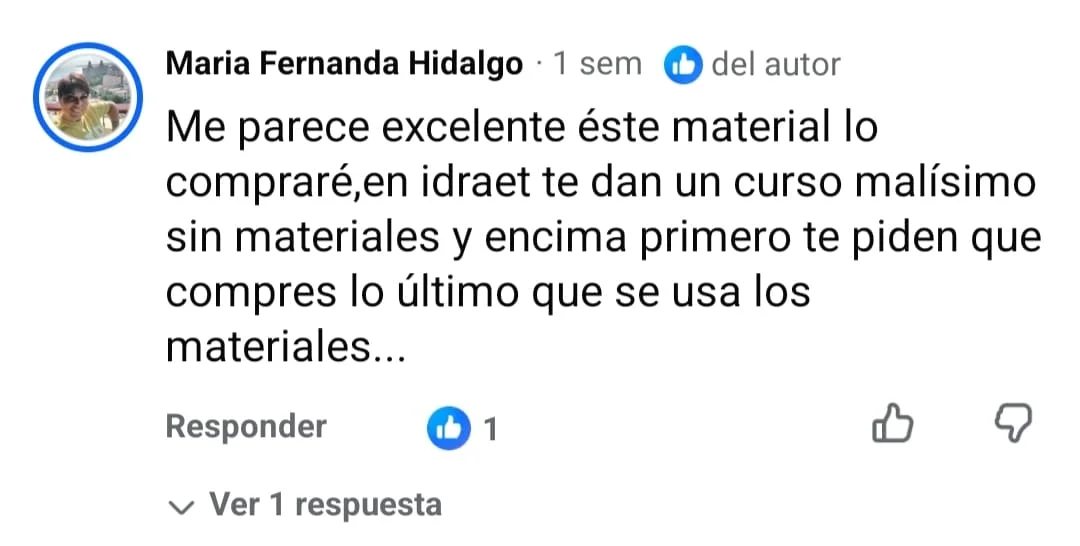 Comentario real sobre el material de Reflexología Podal