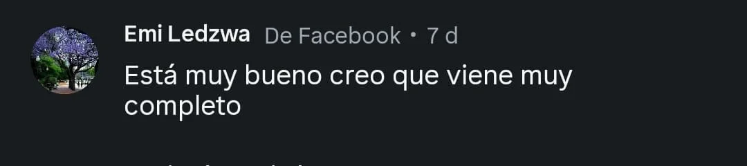 Comentario real: el material viene muy completo