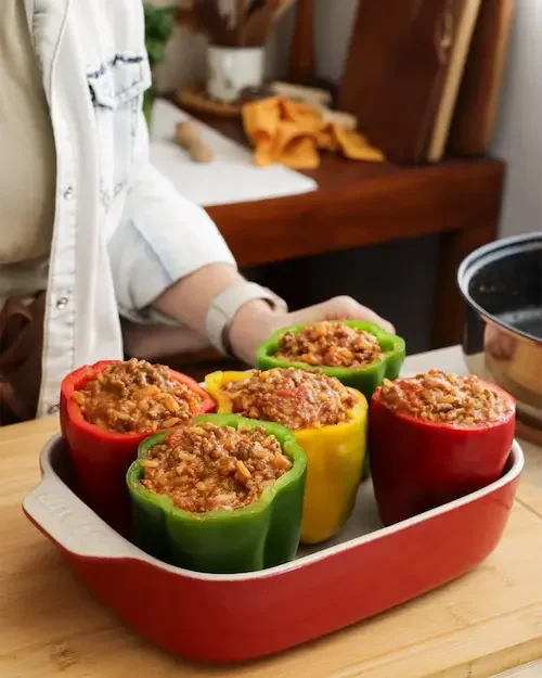 Morrones rellenos