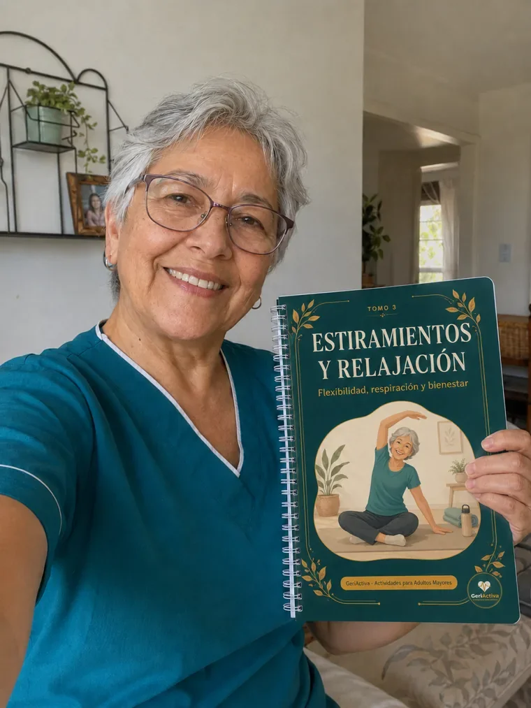 Elena, cuidadora de su esposo con Parkinson