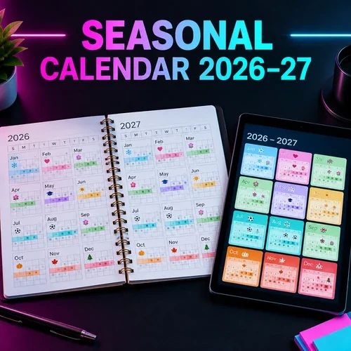 2026–27 Seasonal Calendar